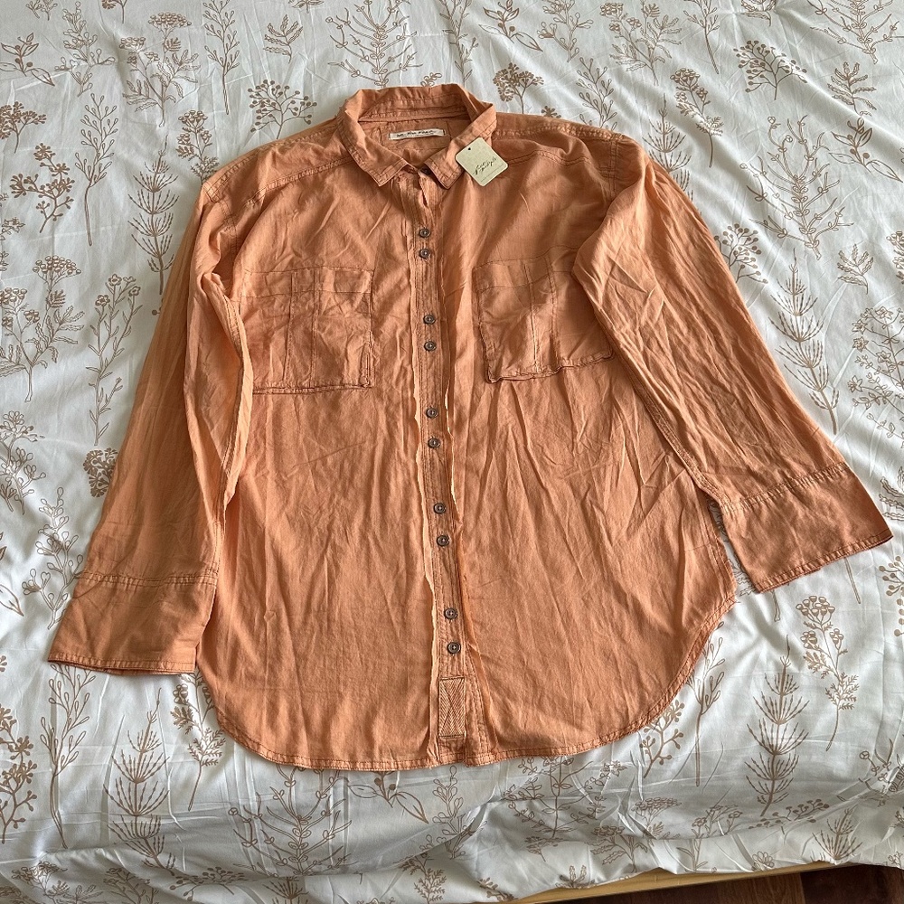 Free People Button Up